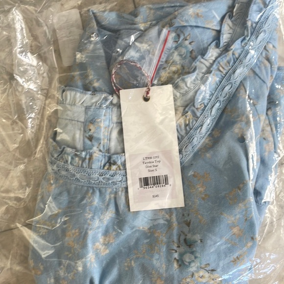 NWT LOVESHACKFANCY Tayshia top Small - Picture 3 of 3